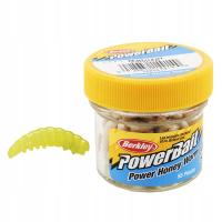 Przynęta Berkley Powerbait Honey Worms imitacja larwy 55szt