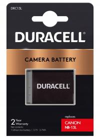 BATERIA AKUMULATOR DURACELL NB-13L NB13L DO CANON Powershot G1 G5 G7 G9 X