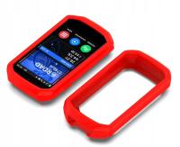 Etui Silikonowe Ochronne Ramka do GARMIN GPS EDGE 1050 / CZERWONE