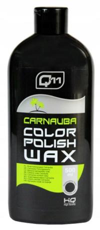 Q11 карнаубский красящий воск черный 500 мл блеск