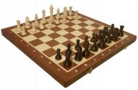 Польские деревянные шахматные турниры № 6 инкрустация, 52 см.   инструкция