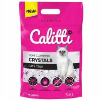 CALITTI CRYSTALS силиконовый наполнитель для кошачьего туалета без пыли антибактериальный 3.8 L