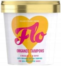 Flo tampony organiczne regular 8 sztuk + super 8 sztuk