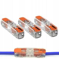 КОМПЛЕКТ WAGO 221-2411 БЫСТРОРАЗЪЕМНАЯ МУФТА 3X