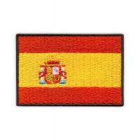 Hiszpania Naszywka - Flaga Hiszpanii, hiszpańska HAFT
