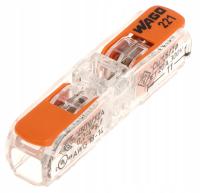 WAGO SZYBKOZŁĄCZKA NA LINKĘ PRZELOTOWA 1 SZTUKA 221-2411