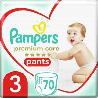 Pampers PREMIUM Care Pants подгузники размер 3 70шт 6-11 кг