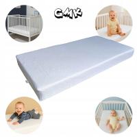 Materac mały dla dzieci 60x80x12 cm pikowane serduszka Hipoalergiczny