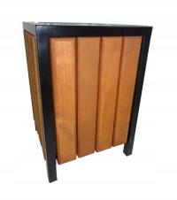 Мусорное ведро, сад, парк, уличный липа