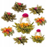 Набор цветущих чаев 4 вида по 2 штуки