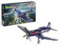 REVELL 05641 1:48 Vought F4U-4 Corsair: Flying Bulls 25th anniv.[MODEL SET]