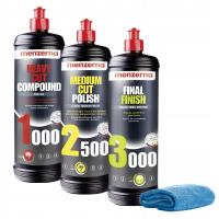 Pasta polerska Menzerna Heavy Cut Compound 1000 ml + 3 inne produkty