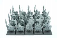 Warhammer Fantasy Battle Night Goblin Spearmen zestaw 20 figurek plastik