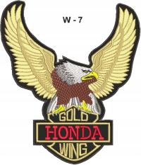 Орел Голдвинг, мотоциклетная нашивка