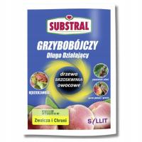 SUBSTRAL Środek Grzybobójczy Drzewa OWOCOWE Zwalcza Chroni Syllit 65WP 45 g