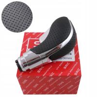 Gałka zmiany biegów SRC skórzana automatyczna czarna do Opla