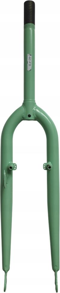 Widelec rowerowy 26”x1”x220 JASNO ZIELONY,z uchwytem na prądnice 24017