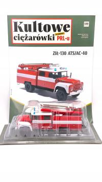 Straż ZIŁ-130 ATS/AC-40 Kultowe ciężarówki 1:43 #119