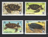 WWF-ANGUILLA, 1983 ROK, Mi. 541-544 **