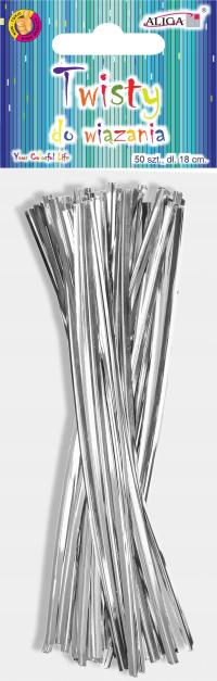 Twisty для вязания проволоки 18 см silver ALIGA TW1832