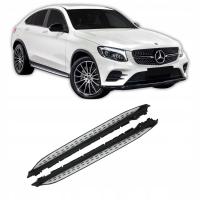 Боковые пороги Mercedes GLC X253 C253 LIFT