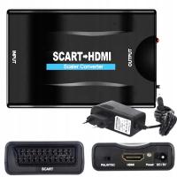 АДАПТЕР КОНВЕРТЕР SCART НА HDMI, AV ЕВРО-FULL HD