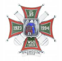 Odznaka Wyższa Szkoła Oficerska Toruń - Promocja 2002