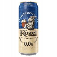 Безалкогольное пиво Kozel 0% полутемное 500 мл