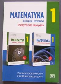 MATEMATYKA 1 KSIĄŻKA PODRĘCZNIK NAUCZYCIELA