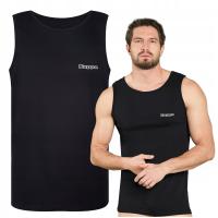 Фирменная мужская футболка Kappa на бретельках из 100% хлопка для летней спортивной одежды