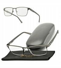 Мужские очки для чтения Pros металлическая оправа по рецепту с телескопами