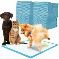Гигиенические шпалы для собак одноразовые пеленки абсорбирующие коврики 60x60cm