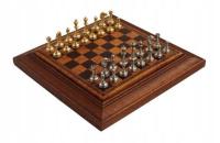Ekskluzywne metalowe szachy magnetyczne Italfama 18x18 cm - N300