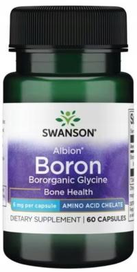 SWANSON ALBION BORON GLYCINE 6 MG 60k BOR GLICYNIAN