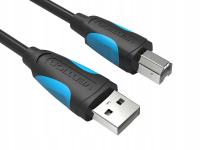 Kabel USB-A - USB-B VENTION VAS-A16-B150-F czarny