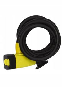 AUVRAY CITY linka spiralna z zamkiem i uchwytem - długość 180cm, śr. 12mm