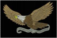 Naszywka lecący orzeł