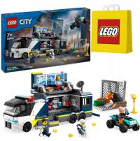 KLOCKI LEGO CITY 60418 MOBILNE LABORATORIUM KRYMINALISTYCZNE NOWE + TORBA