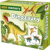 GRA MEMORY DINOZAURY I INNE PREHISTORYCZNE POTWORY gra pamięciowa dla dziec