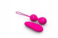 Kulki gejszy Hyman z bezprzewodowym pilotem zdalnego sterowania czerwone