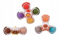 СЕНСОРНАЯ ИГРУШКА ОБРАЗОВАТЕЛЬНАЯ SPINER КОСМИЧЕСКОЕ ТРИО С ПРИСОСКОЙ