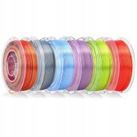 Filament ROSA 3D PLA Multicolour Silk 1.75mm Zestaw 6x350g