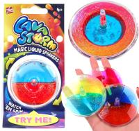 MAGICZNY WIRUJĄCY BĄCZEK dysk WODNY fidget spinner LAWA gra zręcznościowa
