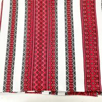 TK2 TKANINA LUDOWA PŁÓTNO WZÓR 39cm HAFT BIEŻNIK