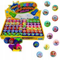 ZESTAW PIECZĄTKI STEMPELKI ZWIERZĘTA MORSKIE 12 EL