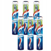 6 x Szczoteczka do zębów manualna Aquafresh All in One Protection Medium