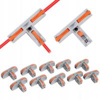 SZYBKOZŁĄCZKA Dokowanie zybkozłączki kablowe 0,08-4 mm² / 1 , 10 szt T11