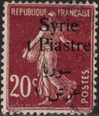 kol.franc.Syrie 20 c.