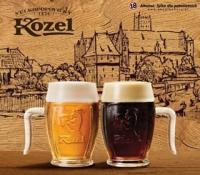 6 sztuk Oryginalnych Kufli do piwa Kozel 0,5 l Klasyczny Zestaw Prezent