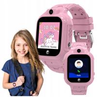 Smartwatch dla dzieci Forever Kids See Me! 3 różowy GPS dzwonienie IP65